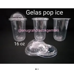 Gelas oval 16 oz