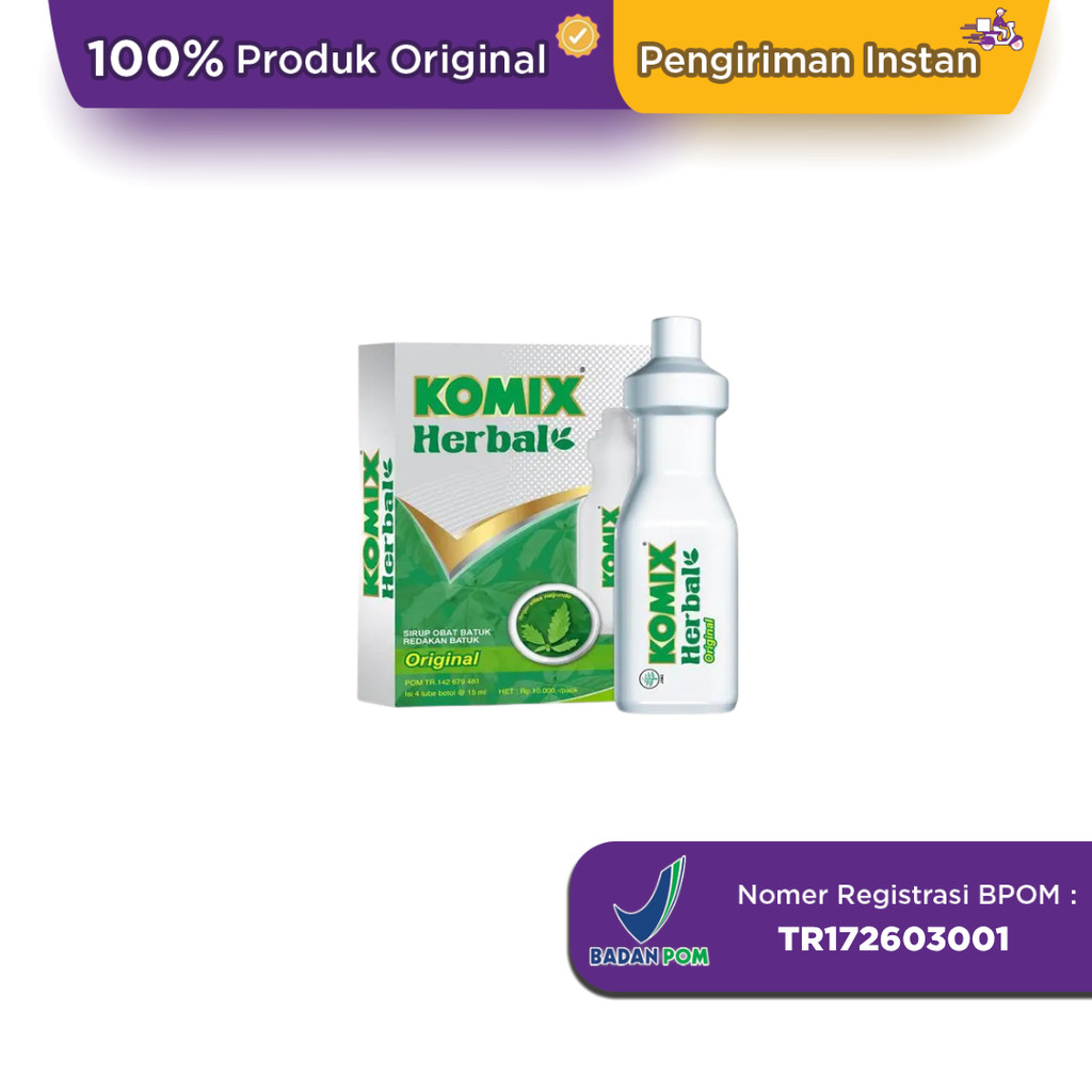 Komix Herbal 15 ml 4 Botol