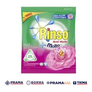 RINSO LIQUID ROSE FRESH 6-1 40GR
