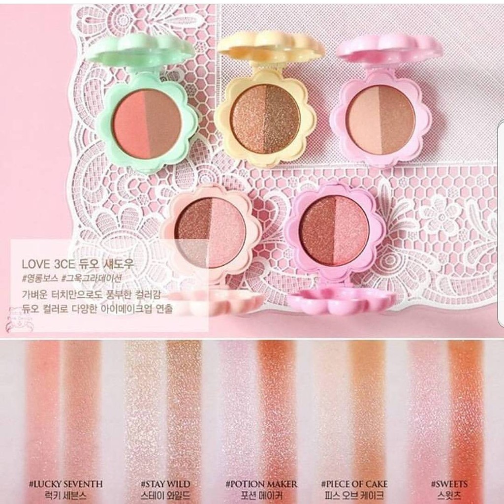 3CE - Love Shadow 2 Shades
