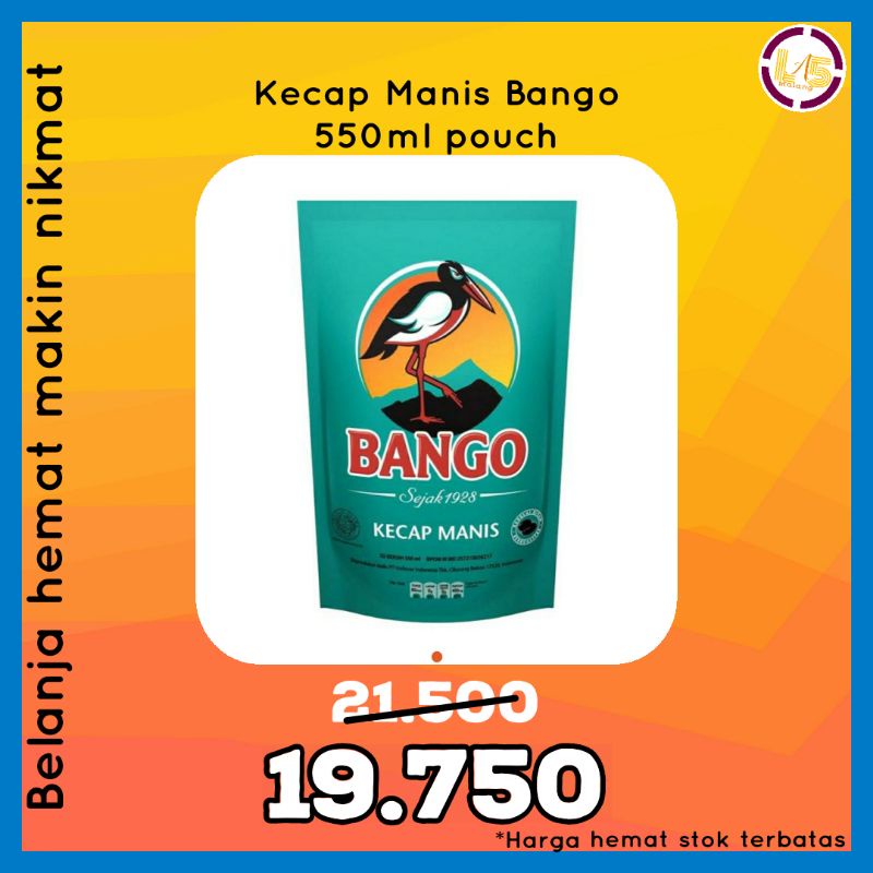 Kecap Manis Bango 550 ml