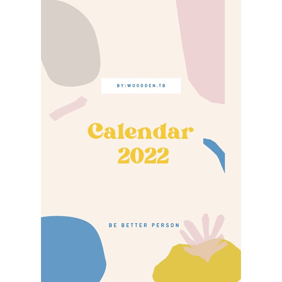 kalender meja-(wooden.tb) KODE 00A2
