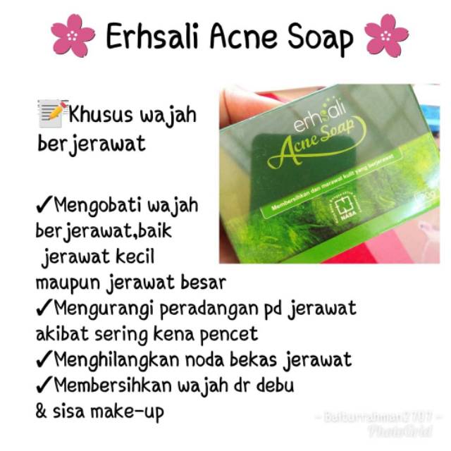 Ershali acne soap