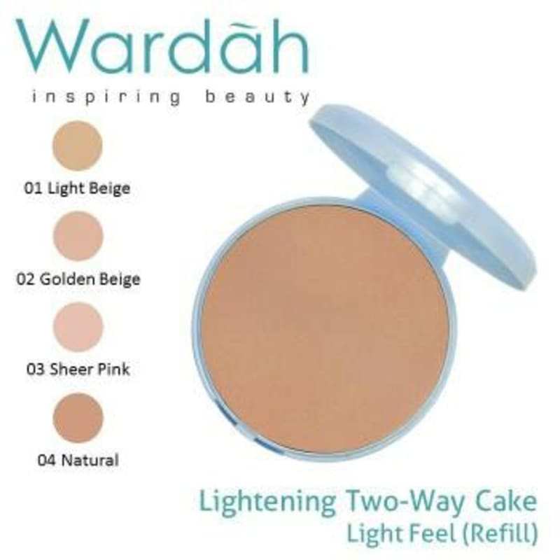 BPOM Wardah LIGHTENING REFILL Two Way Cake