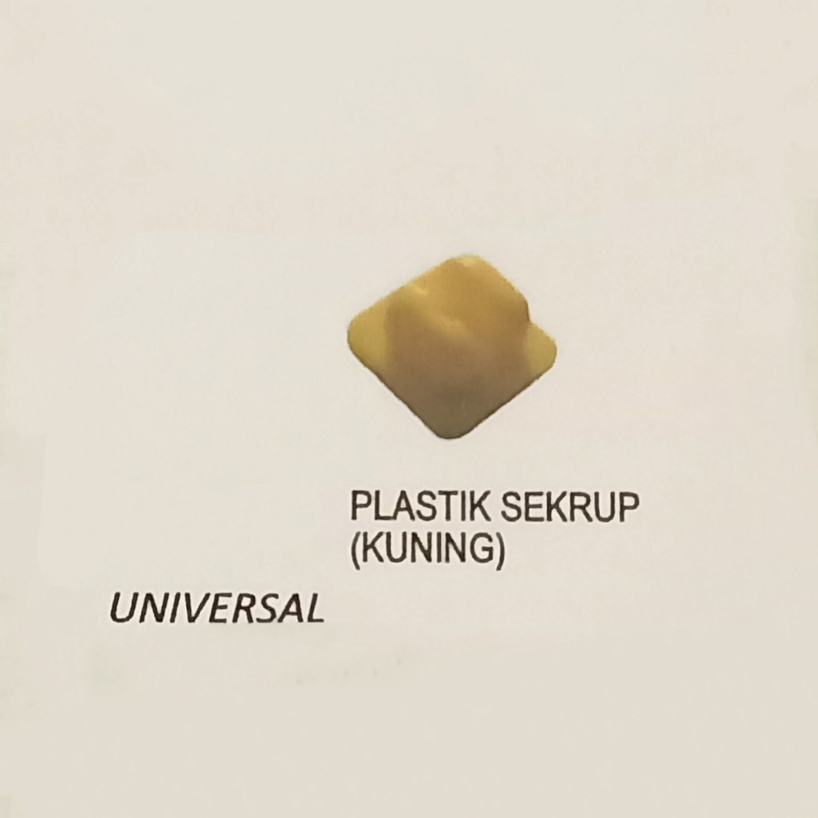 plastik sekrup .kancingan sekrup