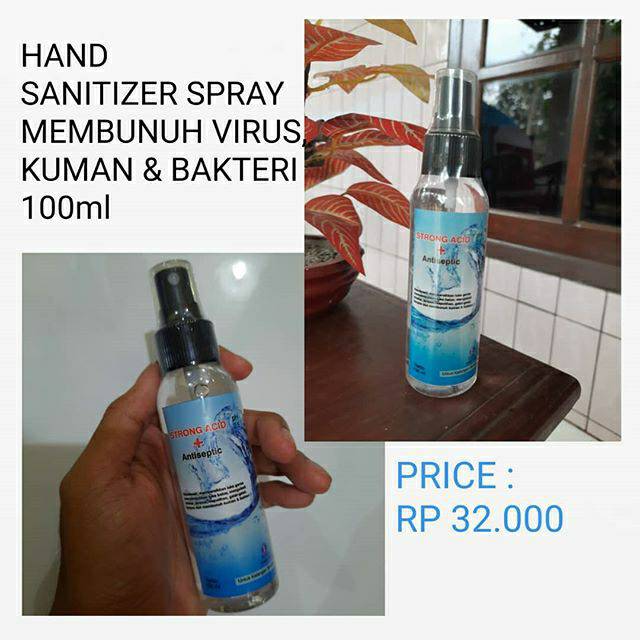 Hand sanitizer spray 100ml