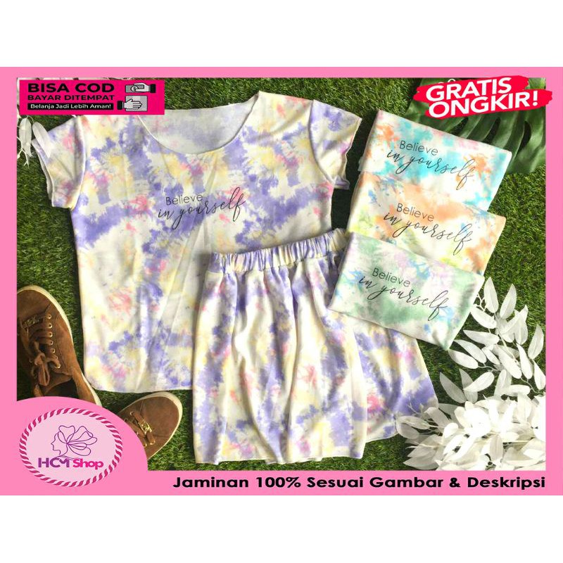 STELAN TIE DYE CELANA PENDEK