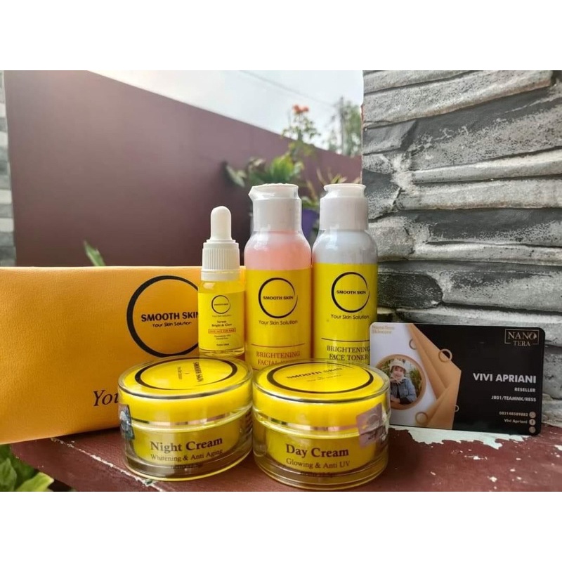 Cream Smooth skin paket serum normal