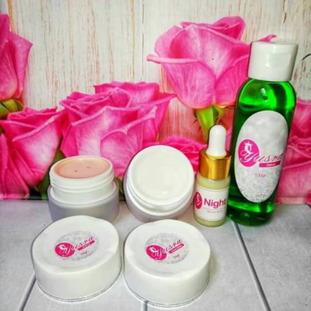 yusra acne glowing