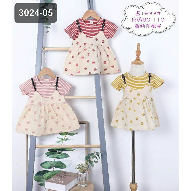 Dress anak import