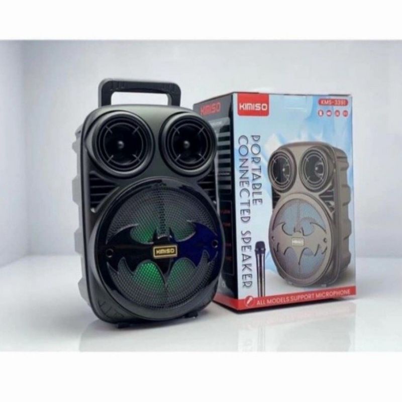 COD SPEAKER BLUETOOTH KARAOKE KIMISO QS 3391 PLUS MIC