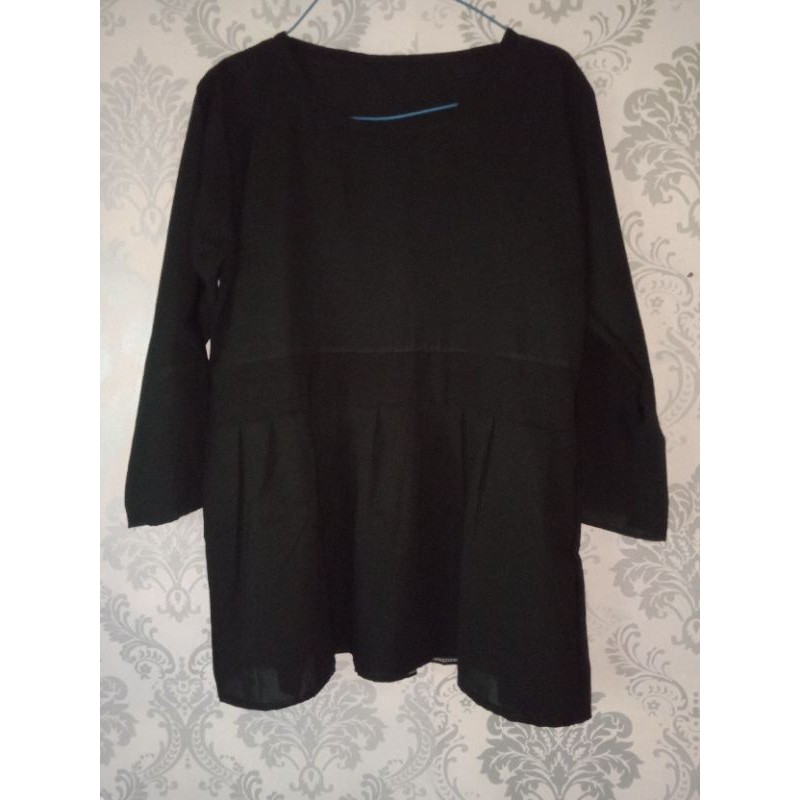 Blouse Jumbo Hitam