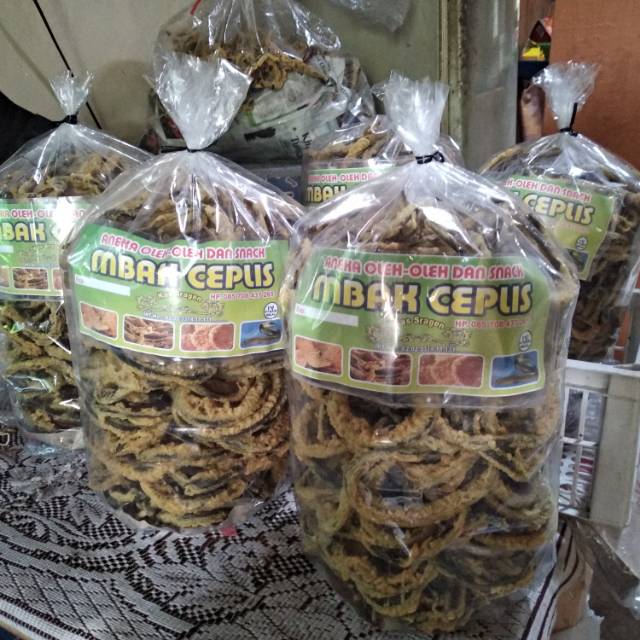 Kripik belut 1kg