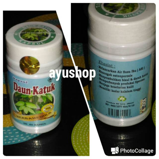 Kapsul Daun Katuk perkapsul