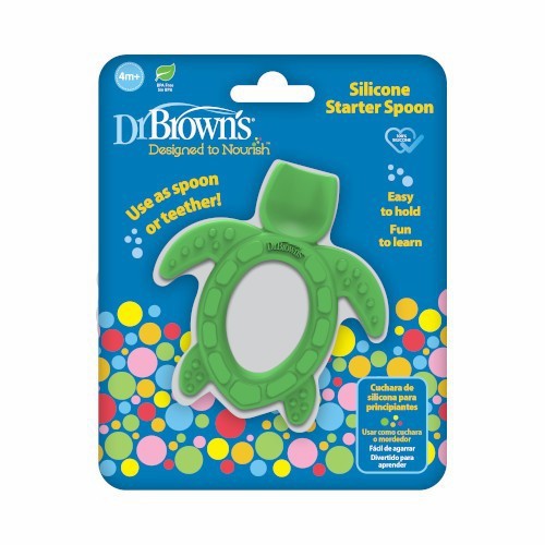 Dr. Brown's Silicone Starter Spoon Turtle