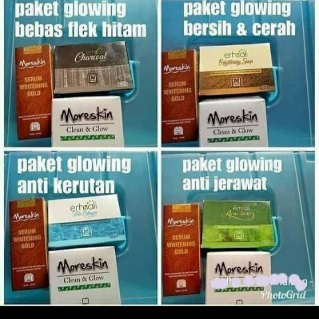 Paket glowing