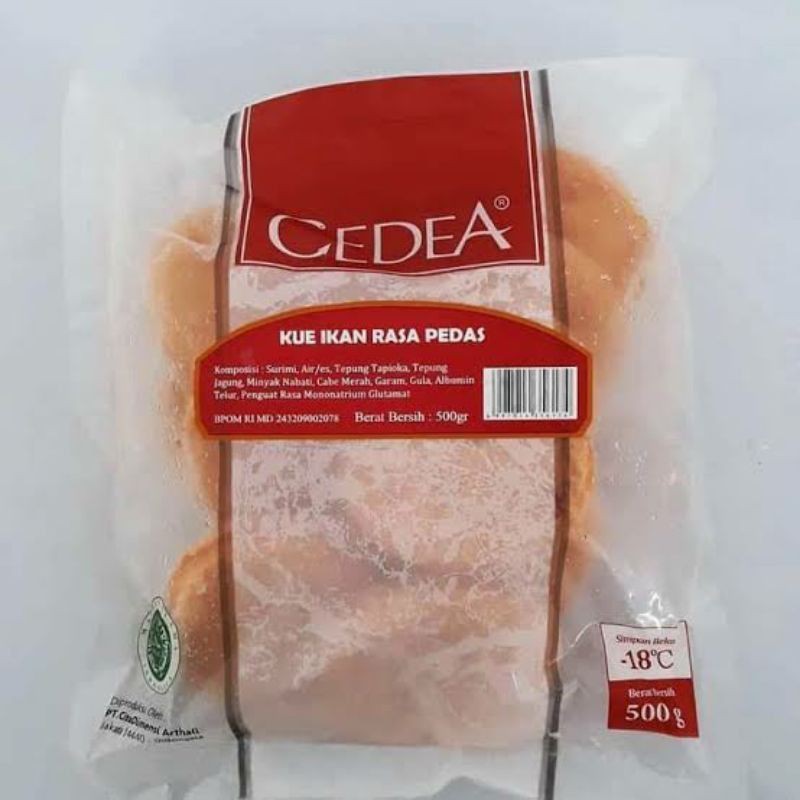 Cedea Kue ikan pedas 500gr