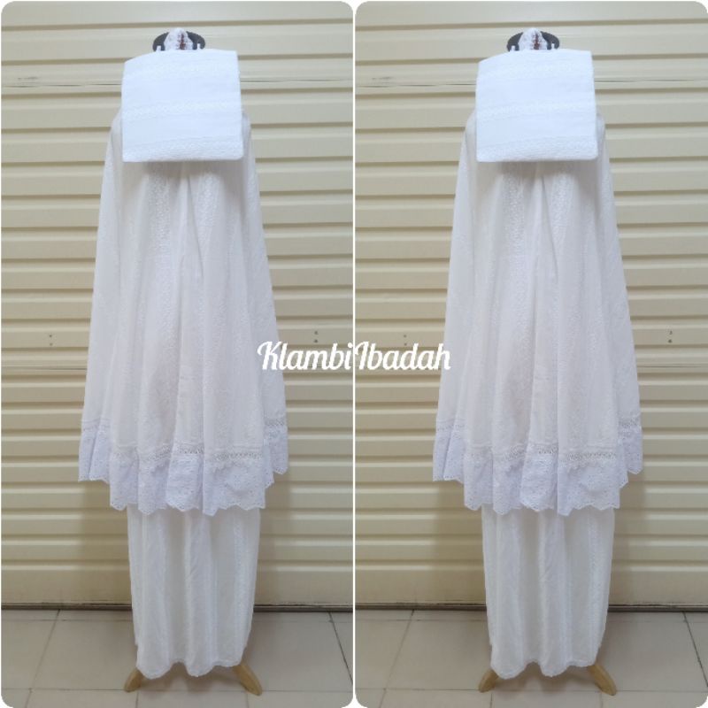 Mukena Catton Paris Rubyah