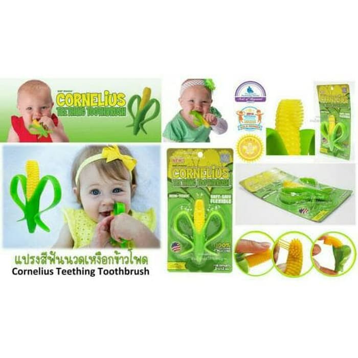 Langsung Order corn teether toothbrush Berkualitas