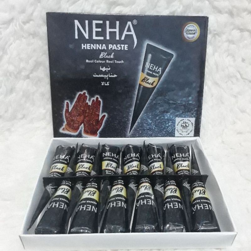 NEHA HENA PASTE "BLACK"ORIGINAL BPOM