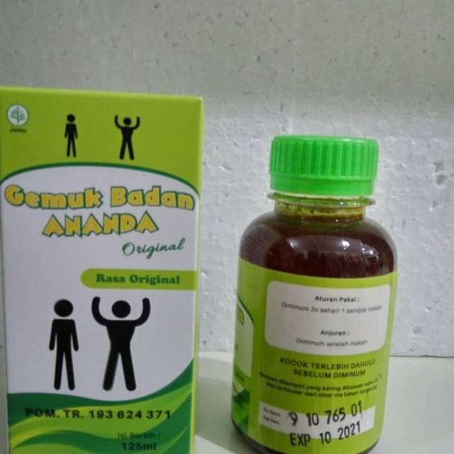 Madu gemuk badan ananda original