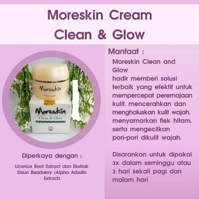 Moreskin Clean & Glow