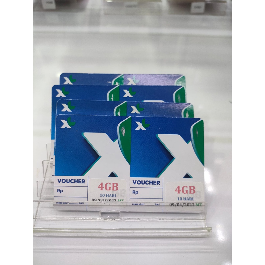 VOUCHER DATA XL 4GB 10 HARI