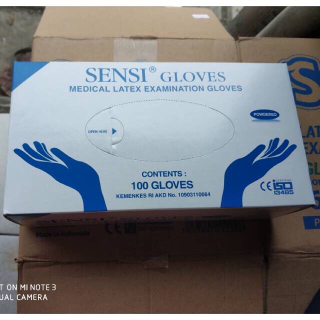 Latex gloves sepasang