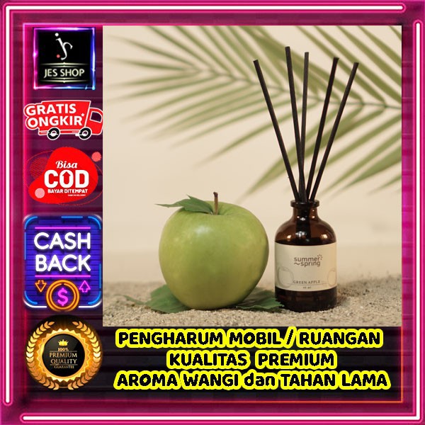 Pengharum Ruangan Reed Diffuser Aroma Terapi Summerspring