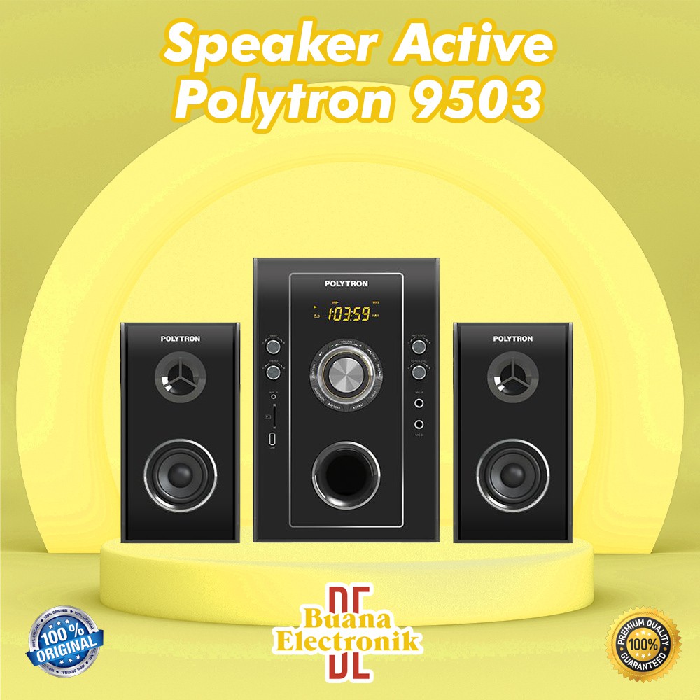 SPEAKER ACTIVE POLYTRON PMA 9503 ORIGINAL TERMURAH