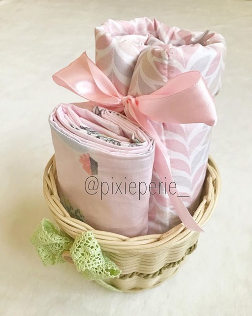 hampers bedcover bayi