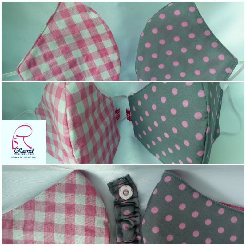 Masker Kain 2in1