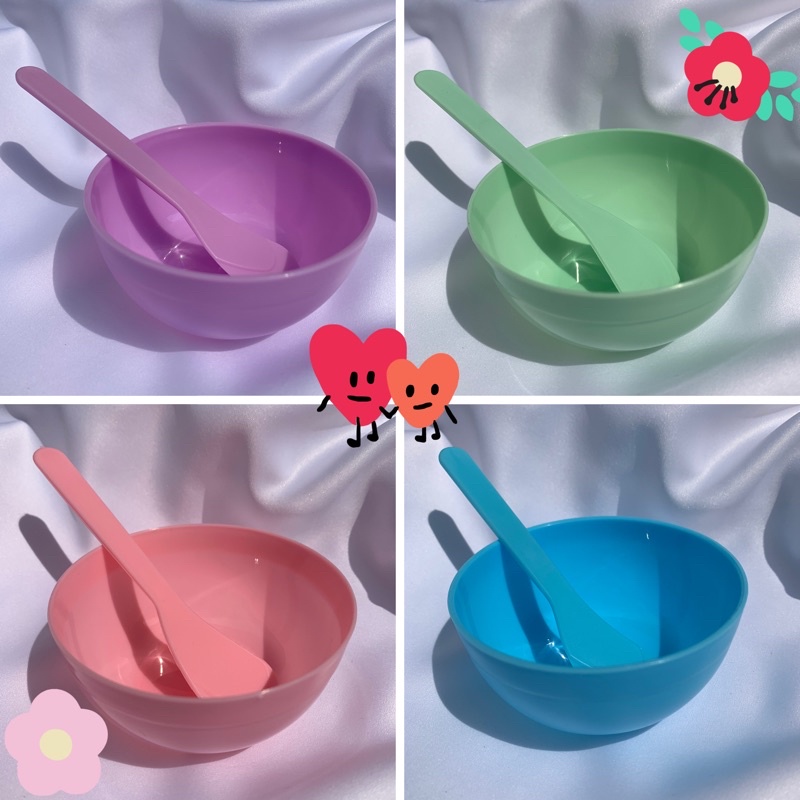 Mangkok Masker + Spatula