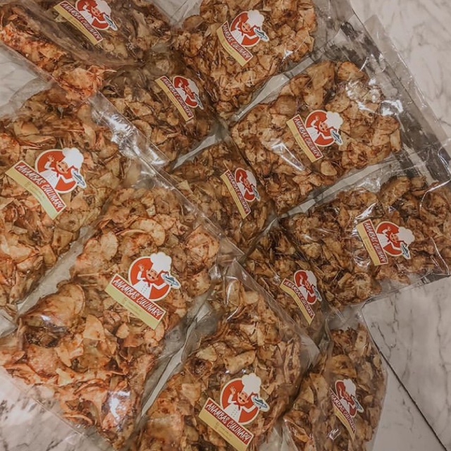 Keripik singkong teri