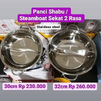 panci Shabu 2 sekat