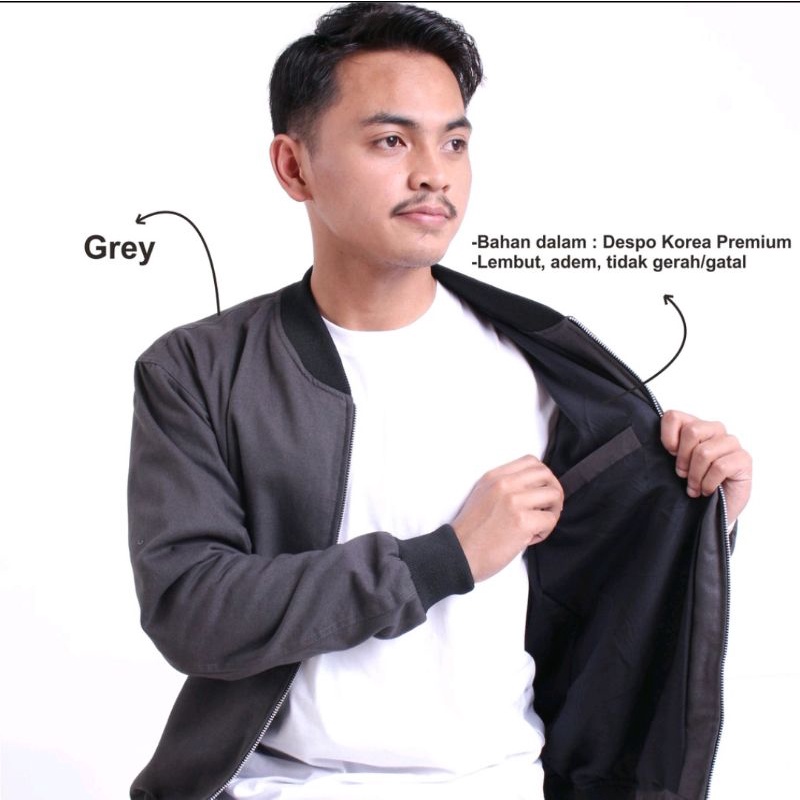 Jaket Bomber Regular BAPIN