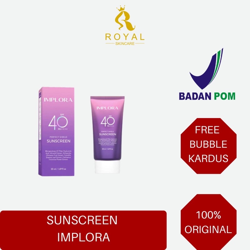 IMPLORA PERFECT SHIELD SUNSCREEN
