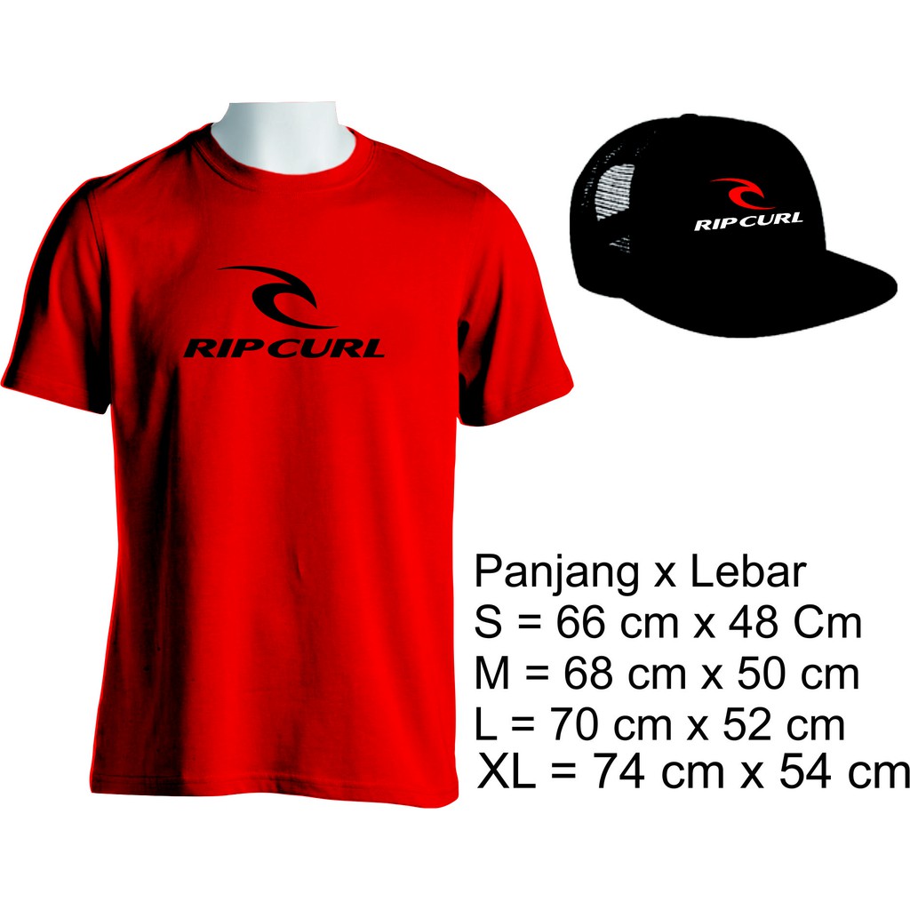PAKETAN KAOS DAN TOPI RIPCURL