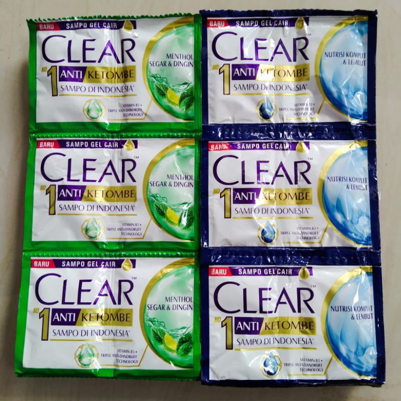 Sampo Clear Renteng ( isi 24 pcc )