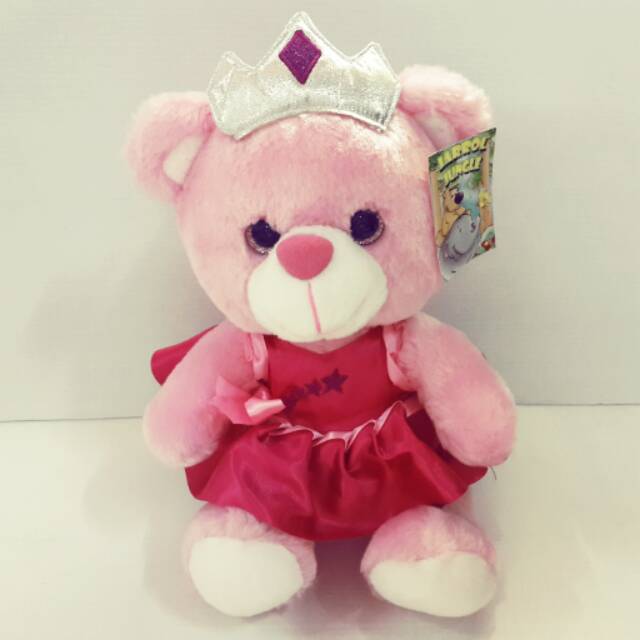 Boneka Princess Bear Pink M