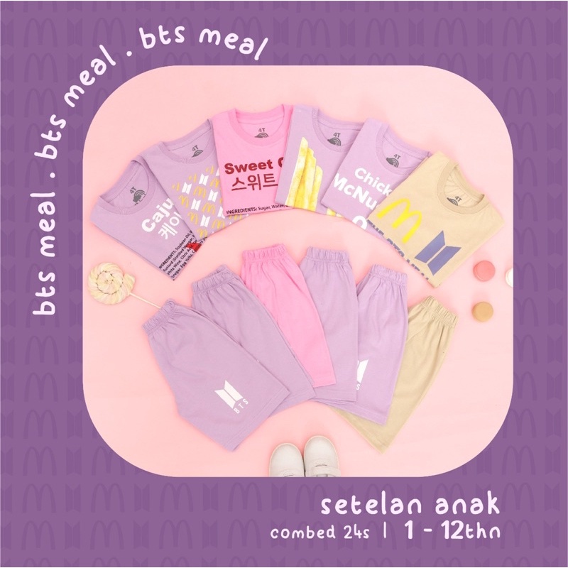 SET BTS MEAL BABYSHA