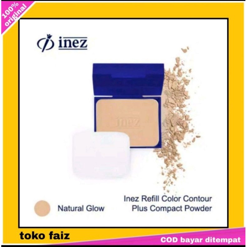 INEZ Compact Powder (Reffil With Puff)
