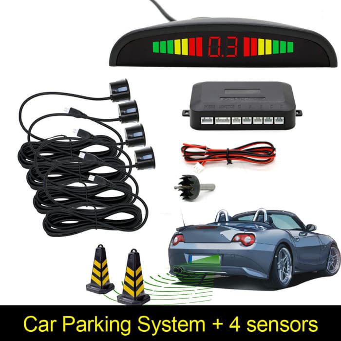 Diskon Sensor Parkir / Sensor parking 4 titik LCD Terlaris