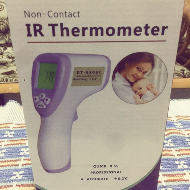 Thermometer gun non contact forhead