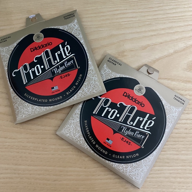 SENAR GUITAR STRING CLASSIC PRO ARTE EJ45 EJ49 NORMAL HARD TENSION CLEAR NYLON