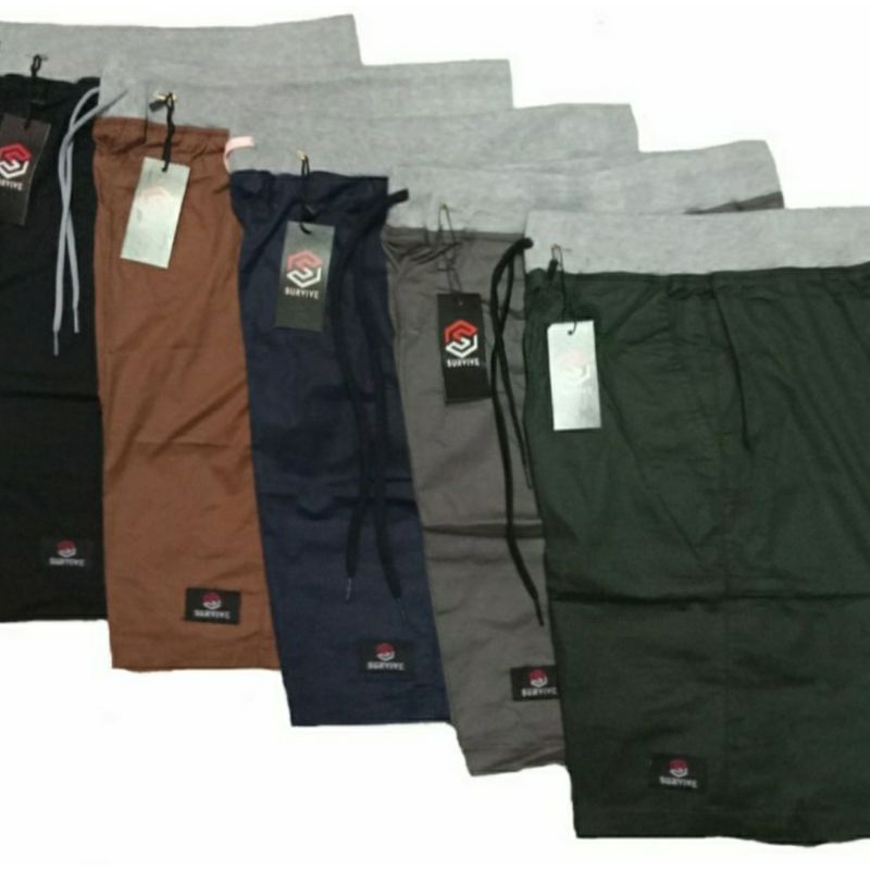Celana pendek boxer katun