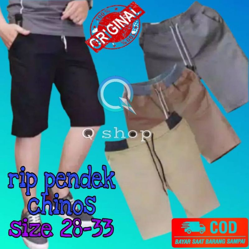 RIP PENDEK CHINOS PRIA DISTRO PREMIUM