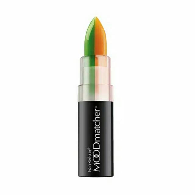 LIPSTIK MOODMATCHER SPLIT STICK GREEN-ORANGE