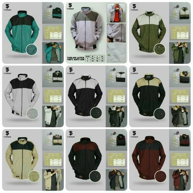 JAKET PRIA WATERPROOF ORIGINAL TYPISCH