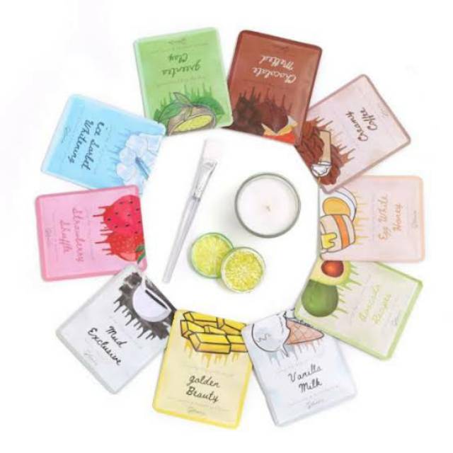 Masker bubuk Lea gloria 20gr